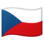 vlag: Tsjechië Emoji (Google)