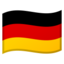 Flagge: Deutschland Emoji (Google)