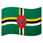 vlag: Dominica Emoji (Google)