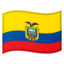 Flagge: Ecuador Emoji (Google)