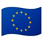 zászló: Európai Unió Emoji (Google)