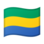 vėliava: Gabonas Emoji (Google)