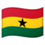 flagga: Ghana Emoji (Google)