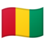 drapeau : Guinée Emoji (Google)