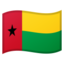 Flagge: Guinea-Bissau Emoji (Google)