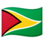 vlag: Guyana Emoji (Google)