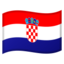 drapeau : Croatie Emoji (Google)