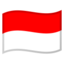 flaga: Indonezja Emoji (Google)