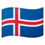 drapeau : Islande Emoji (Google)