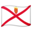 drapeau : Jersey Emoji (Google)