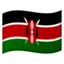 vlag: Kenia Emoji (Google)