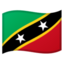 St. Kitts & Nevis Emoji (Google)