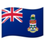 bandeira: Ilhas Cayman Emoji (Google)