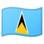 St. Lucia Emoji (Google)