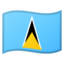 St. Lucia Emoji (Google)