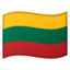 drapeau : Lituanie Emoji (Google)