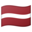 flagga: Lettland Emoji (Google)