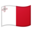 Flagge: Malta Emoji (Google)