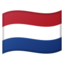 bendera: Belanda Emoji (Google)