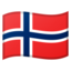 vlag: Noorwegen Emoji (Google)