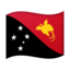 vėliava: Papua Naujoji Gvinėja Emoji (Google)