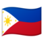 Flagge: Philippinen Emoji (Google)