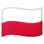 vlag: Polen Emoji (Google)