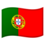 Flagge: Portugal Emoji (Google)