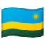 vlag: Rwanda Emoji (Google)