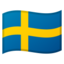 vlag: Zweden Emoji (Google)