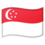 drapeau : Singapour Emoji (Google)