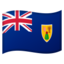 steag: Insulele Turks și Caicos Emoji (Google)