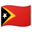 bayroq: Timor-Leste Emoji (Google)