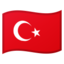 vlag: Turkije Emoji (Google)