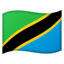 vėliava: Tanzanija Emoji (Google)