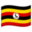 drapeau : Ouganda Emoji (Google)