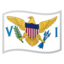 vlag: Amerikaanse Maagdeneilanden Emoji (Google)