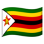 drapeau : Zimbabwe Emoji (Google)