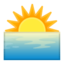 Sunrise Emoji (Google)