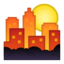 Sunset Emoji (Google)