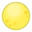 Full Moon Emoji (Google)