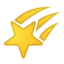 Shooting Star Emoji (Google)
