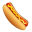 Hot Dog Emoji (Google)