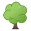 Deciduous Tree Emoji (Google)