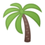 Palm Tree Emoji (Google)