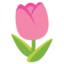 tulipe Emoji (Google)