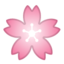 Cherry Blossom Emoji (Google)