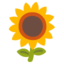 girasole Emoji (Google)