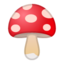 Mushroom Emoji (Google)