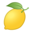 Lemon Emoji (Google)